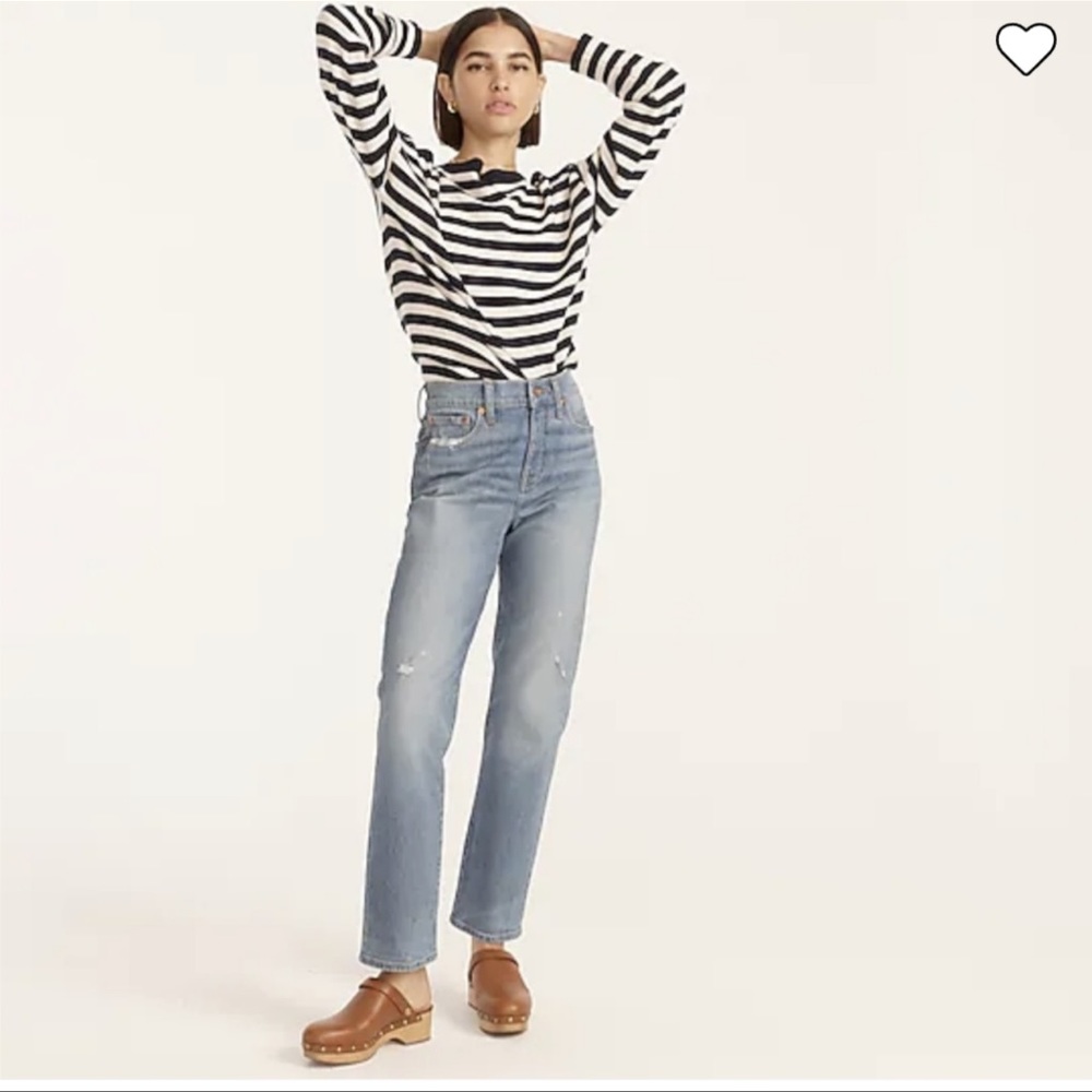 J.Crew Classic 90’s Straight Leg High Rise Jeans